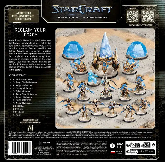 Starcraft Protoss Starter Set Founders Edition