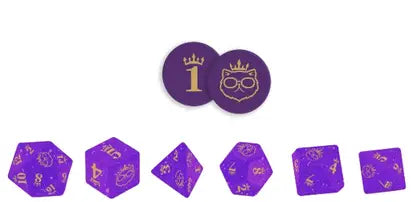 Dungeon Crawler Carl RPG Princess Donut Dice Set
