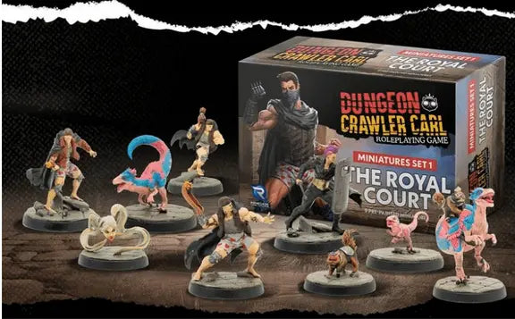 Dungeon Crawler Carl RPG Minis Set 1 The Royal Court