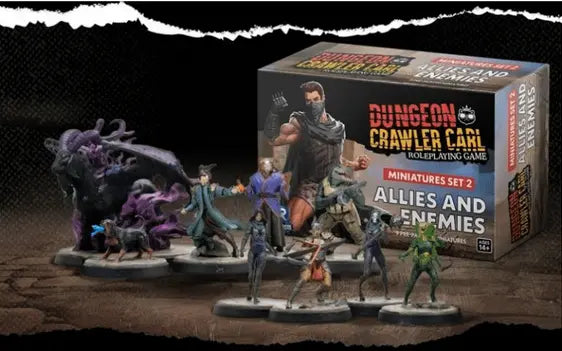 Dungeon Crawler Carl RPG Minis Set 2 Allies & Enemies