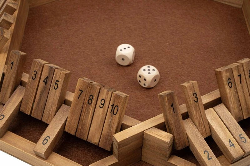 Shut The Box, 10 numbers, 6 players (3130)