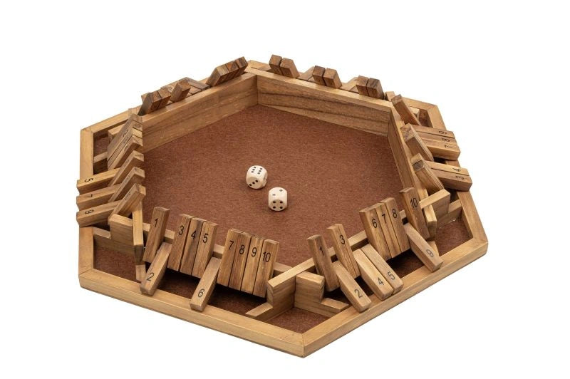 Shut The Box, 10 numbers, 6 players (3130)
