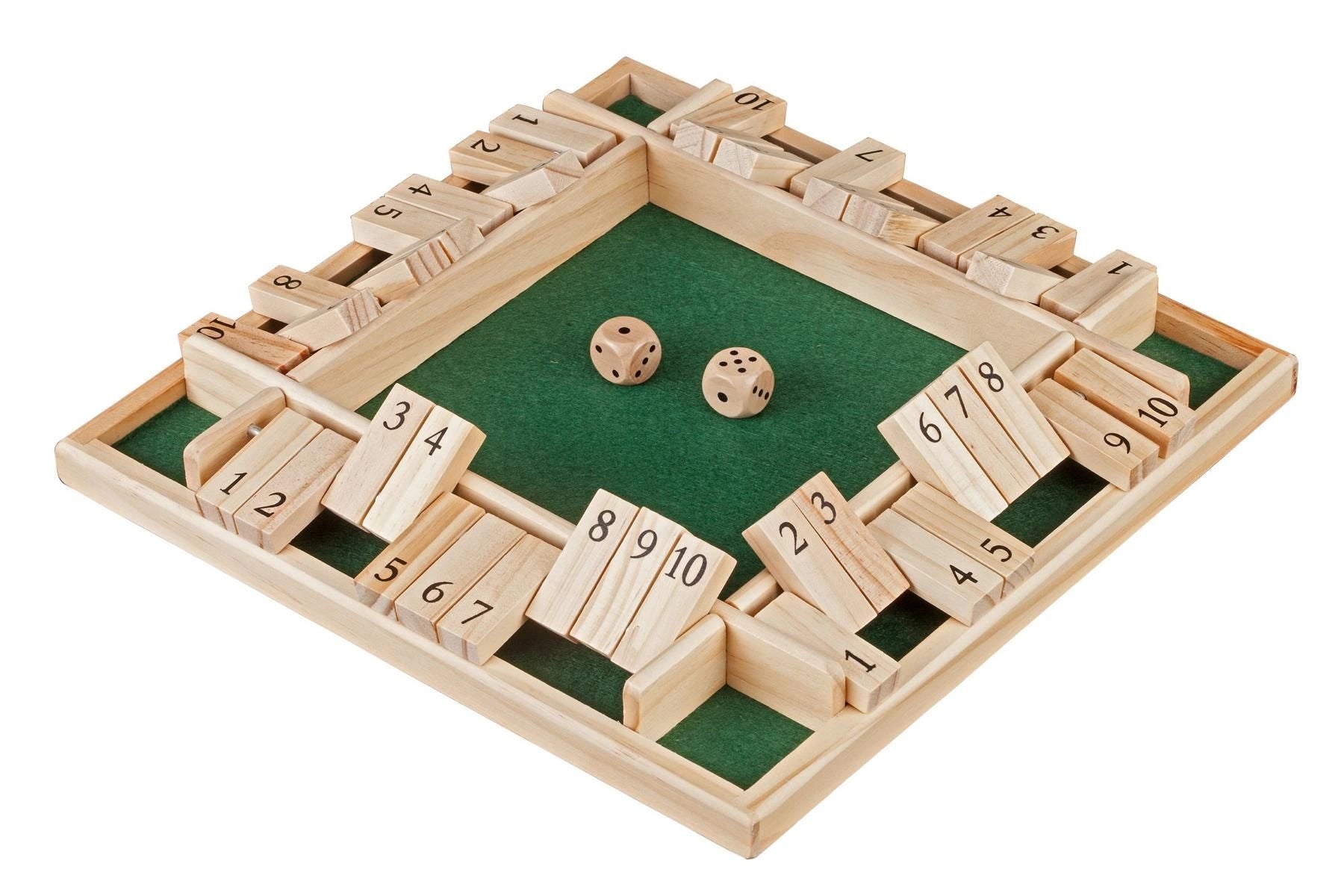 Shut The Box, 10 numbers, variant 4, (3283)