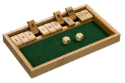 Shut The Box, 12 numbers, bamboo (3271)