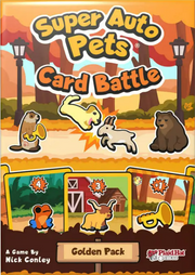 Super Auto Pets Card Battle Golden Pack