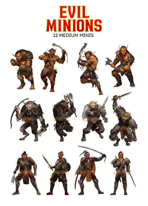 Skinny Minis - Evil Minions