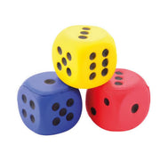 Skumgummitärning D6 - 4 cm