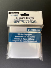 Sleeve Kings - Small Square Card Sleeves,  70x70mm (110)