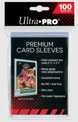 Standard Size Premium Card Sleeves (100ct)