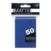 Standard Sleeves - Pro-Matte - Non Glare - Blue (50 Sleeves)