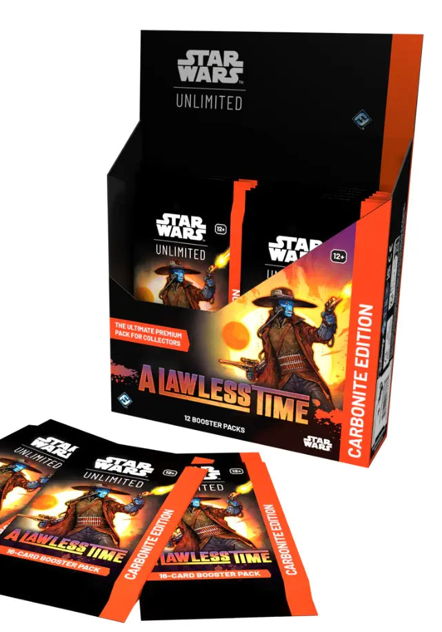 Star Wars: Unlimited - A Lawless Time Carbonite Booster Display (12 Booster)