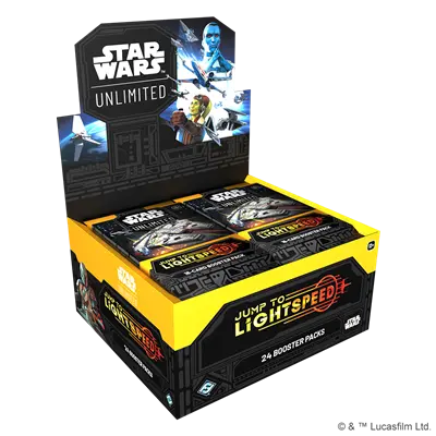 Star Wars: Unlimited - Jump to Lightspeed Booster Display (24 Booster)