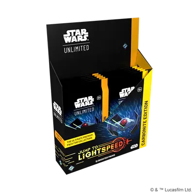 Star Wars: Unlimited - Jump to Lightspeed Carbonite Booster Display (12 Booster)