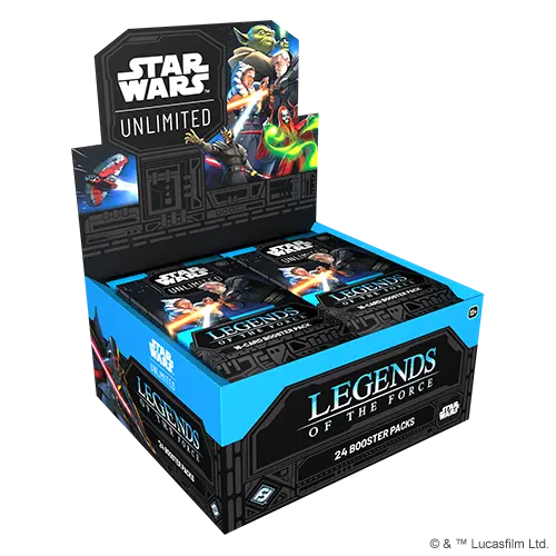 Star Wars: Unlimited - Legends of the Force Booster Display (24 Booster)