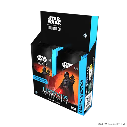Star Wars: Unlimited - Legends of the Force Carbonite Booster Display (12 Booster)
