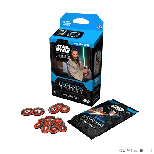 Star Wars: Unlimited - Legends of the Force Spotlight Deck Qui-Gon Jinn