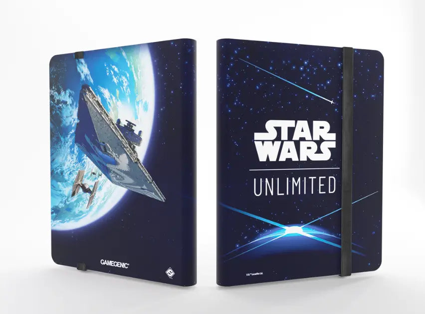 Star Wars: Unlimited 18-Pocket Album - Card Back Blue