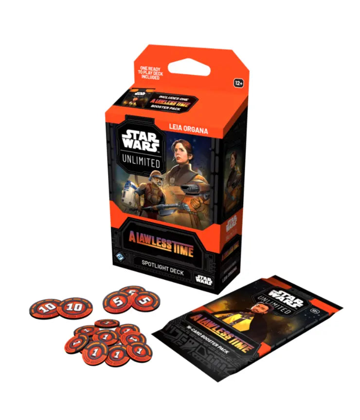 Star Wars: Unlimited A Lawless Time Spotlight Deck Leia Organa