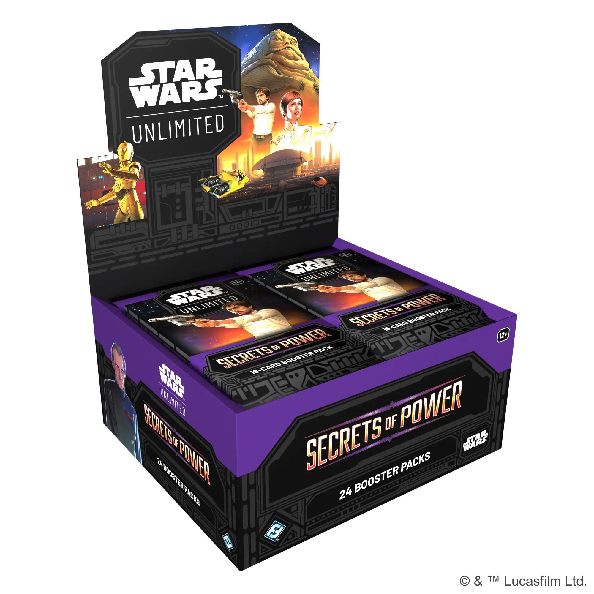 Star Wars: Unlimited Secrets of Power Booster Display (24 Booster)