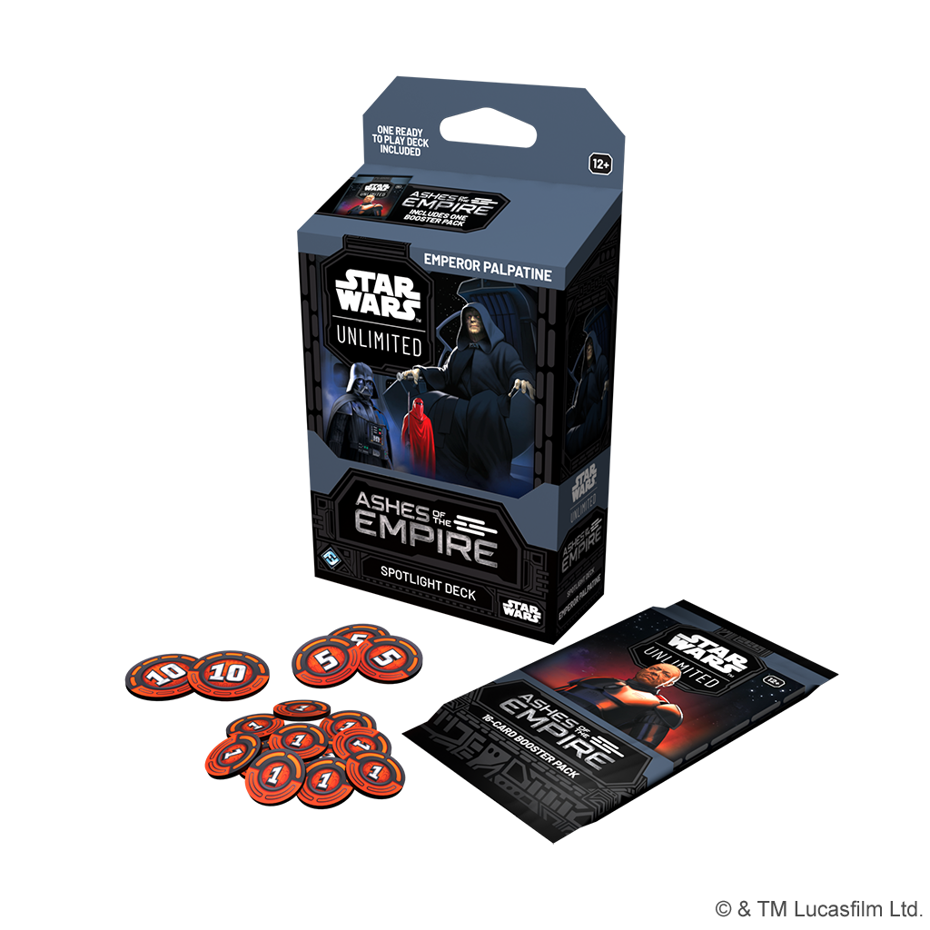 Star Wars: Unlimited - Ashes of the Empire Spotlight Deck Emperor Palpatine
