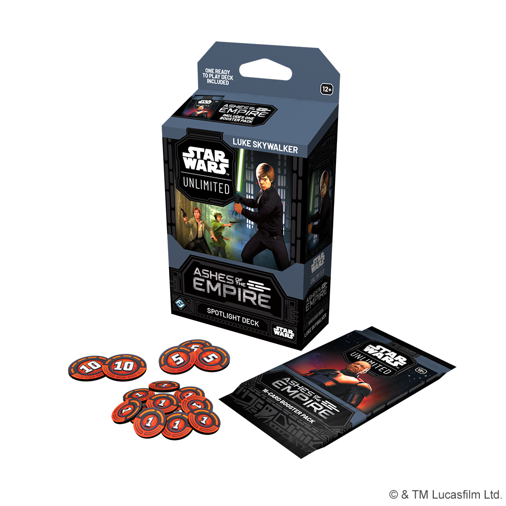 Star Wars: Unlimited - Ashes of the Empire Spotlight Deck Luke Skywalker