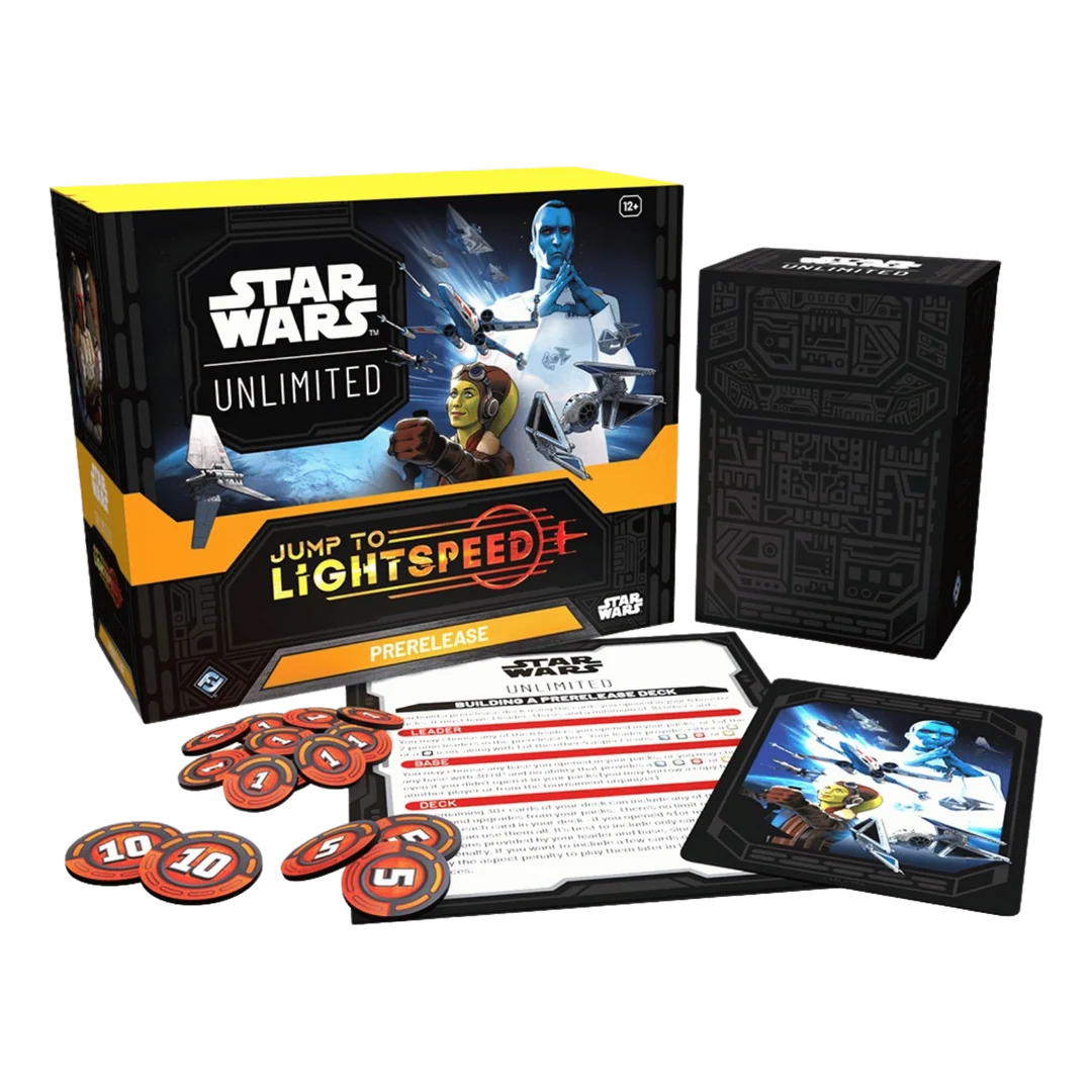 Star Wars Unlimited Jump To Lightspeed Prerelease Box