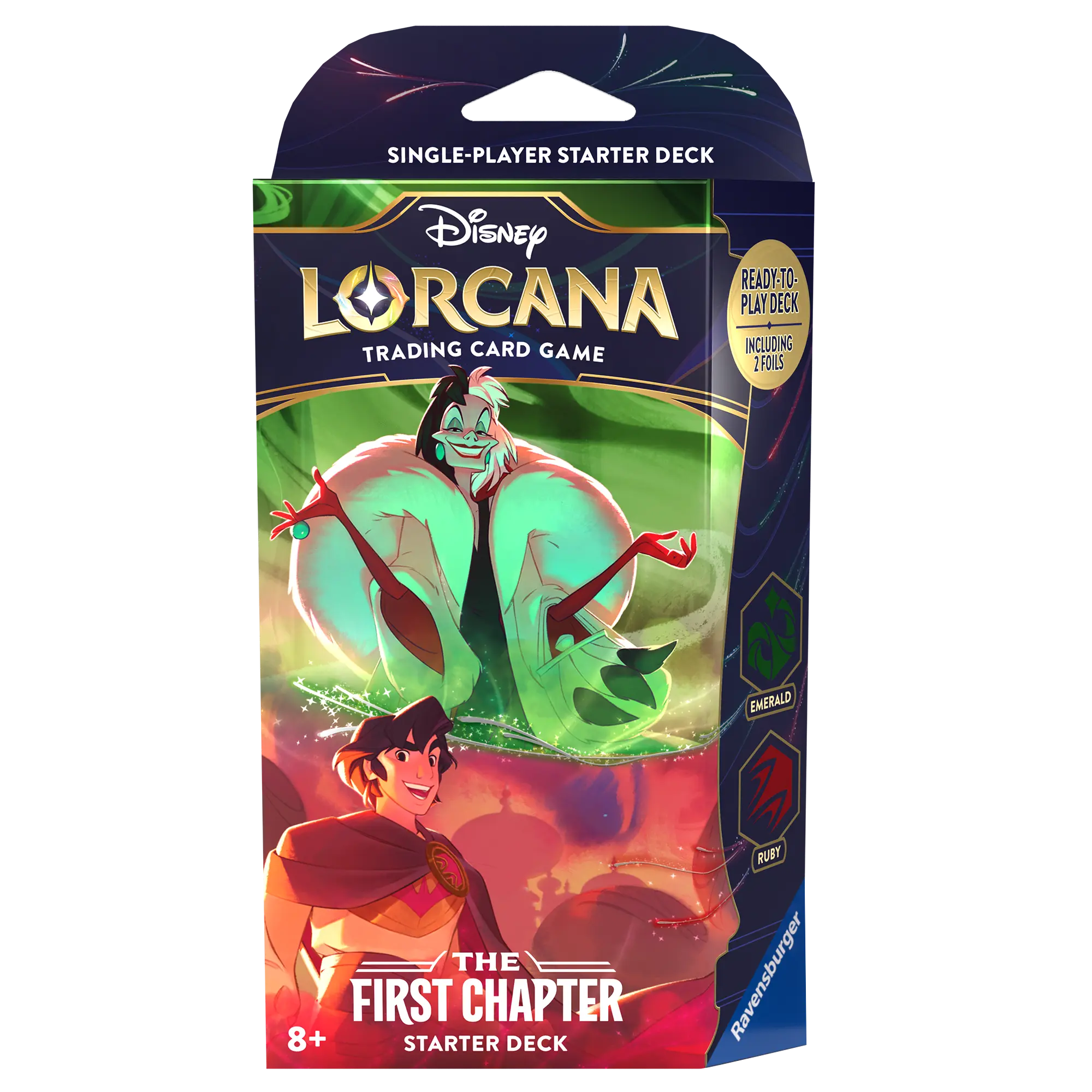 Disney Lorcana TCG: The First Chapter - Starter deck - Cruella and Aladdin
