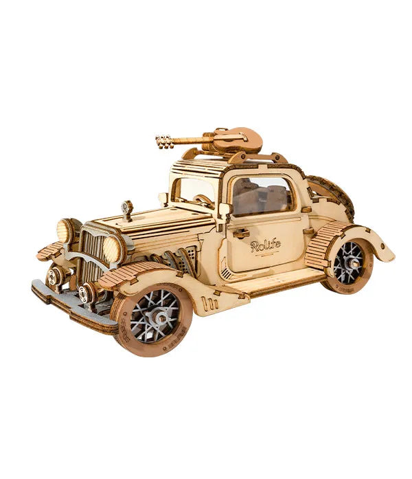 Vintage Car - DIY Bookshelf Decoration Kit - Rolife