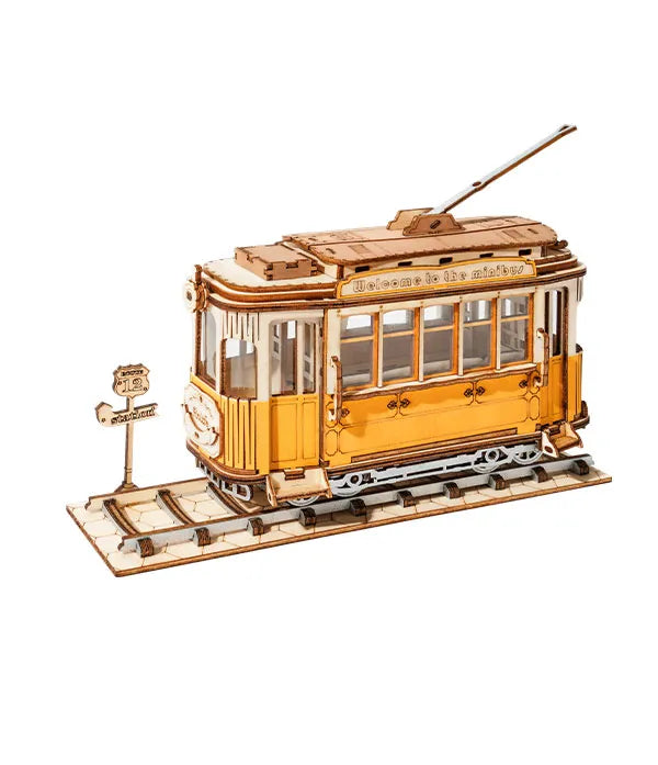 Tramcar - 3D Wooden Puzzle DIY - Rolife