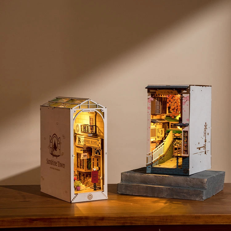 Sunshine Town -  Book Nook Kit - Rolife