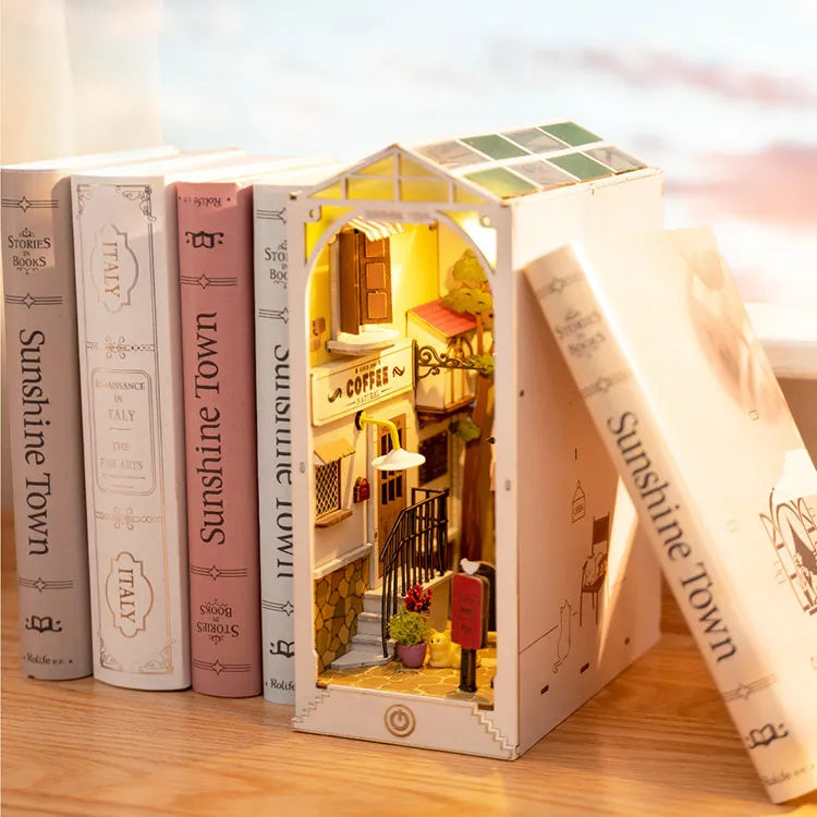 Sunshine Town -  Book Nook Kit - Rolife