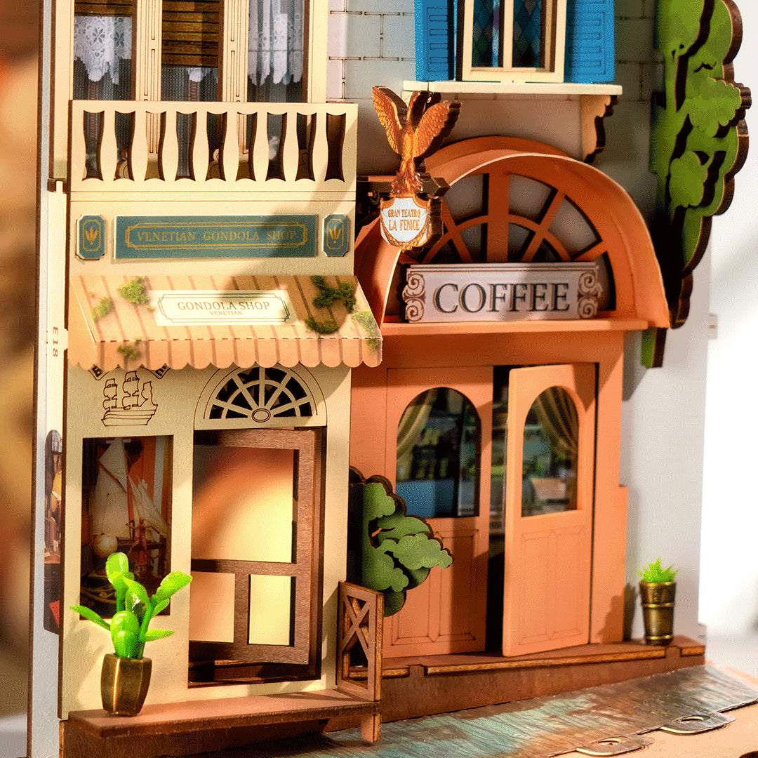 Romantic Venice - Book Nook Kit - Rolife