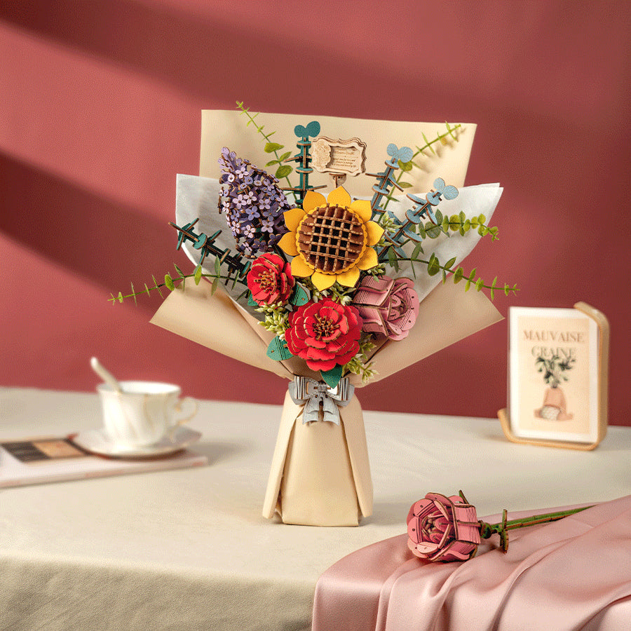 Boquet - DIY Bookshelf Decoration Kit - Rolife