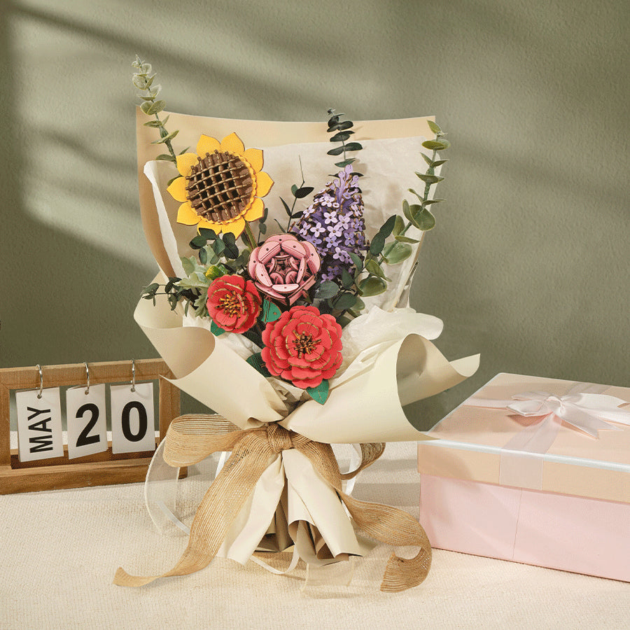 Bouquet - DIY Bookshelf Decoration Kit - Rolife