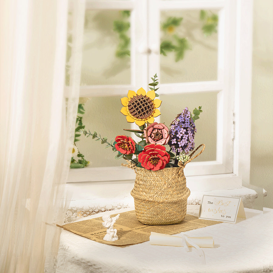 Bouquet - DIY Bookshelf Decoration Kit - Rolife