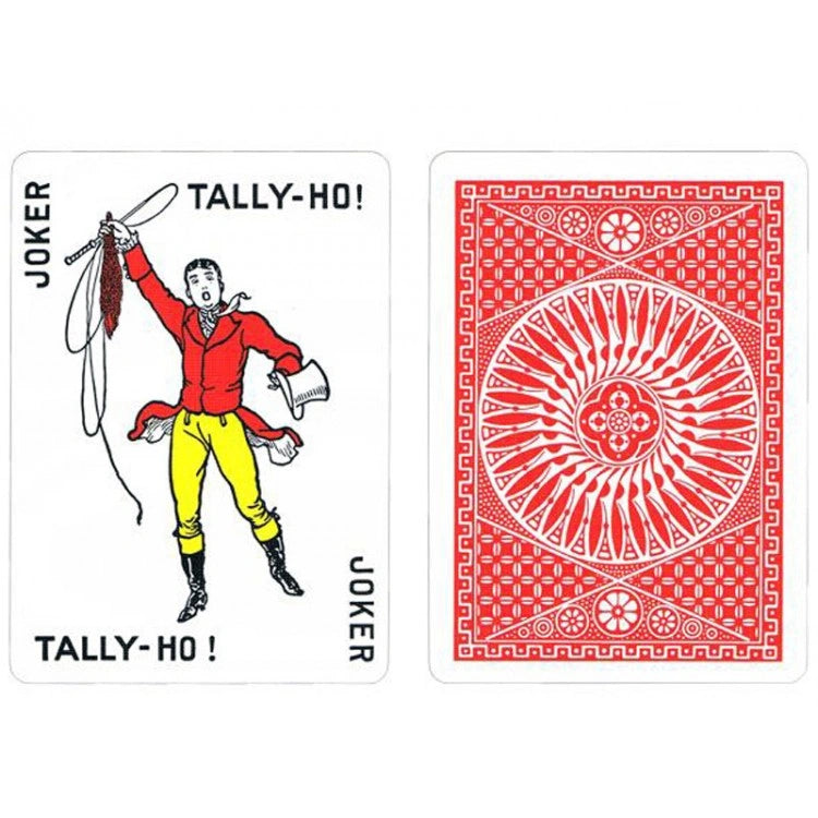 Tally-Ho Circle cards (Red)
