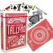 Tally-Ho Circle cards (Red)