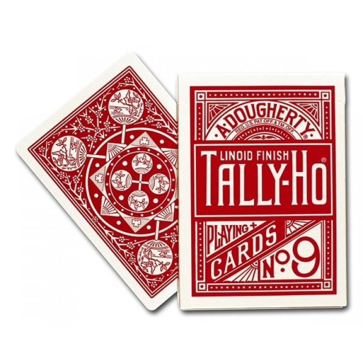 Tally-Ho Fan back cards (Red)