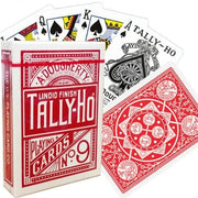 Tally-Ho Fan back cards (Red)