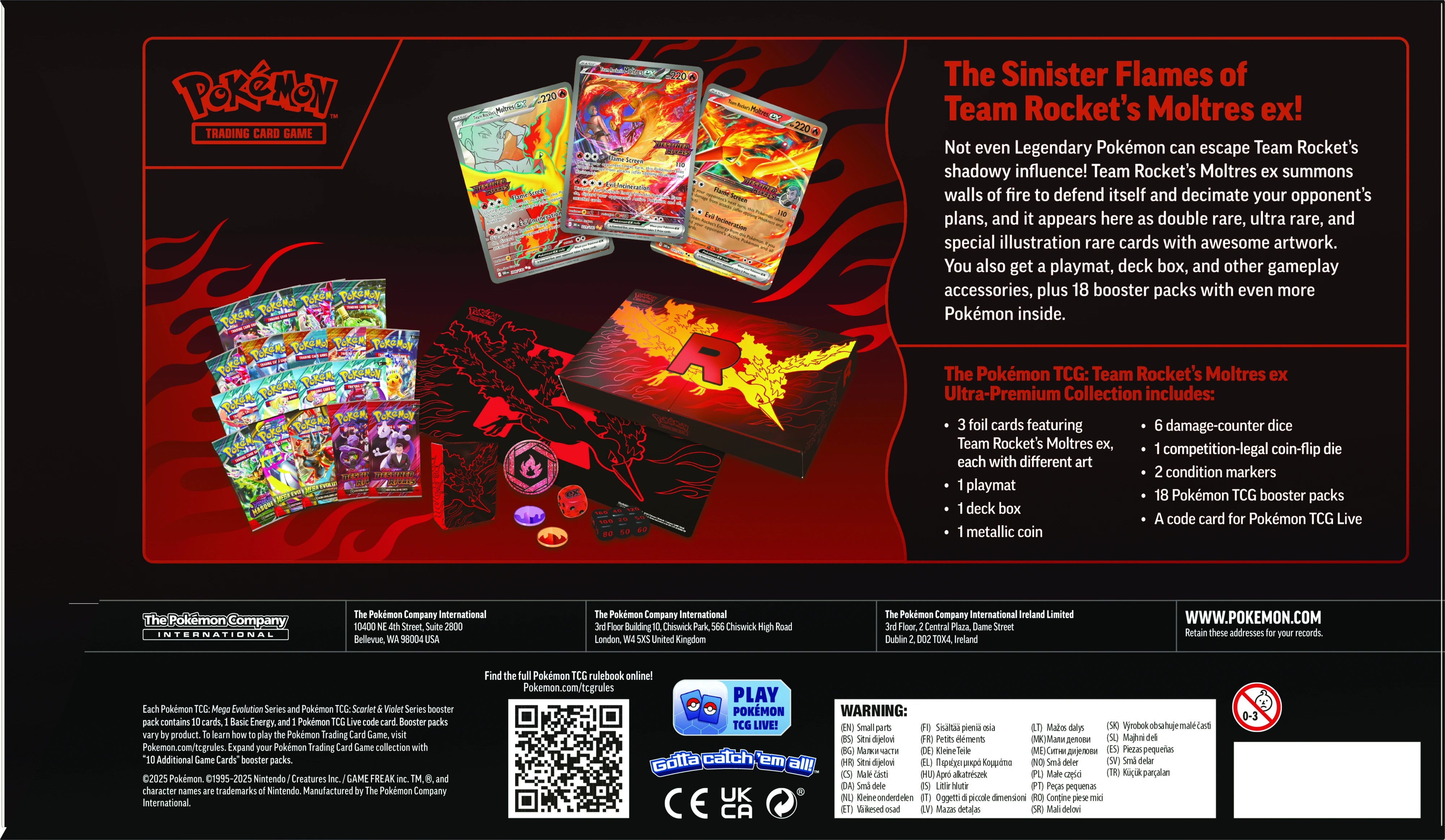 Team Rocket’s Moltres ex. Ultra-Premium Collection