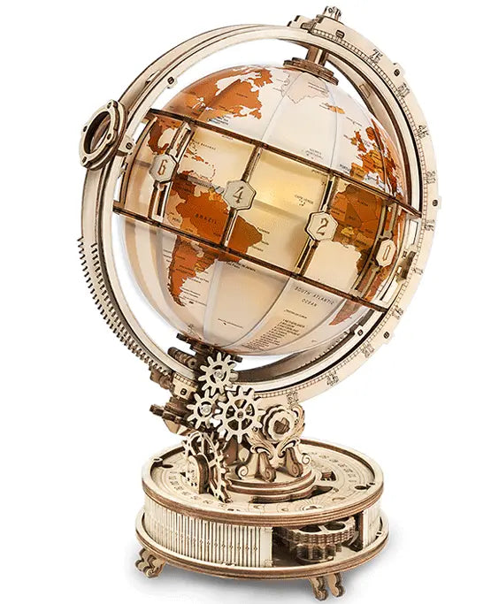 The Luminous Globe - 3D Wooden Puzzle DIY - Rolife