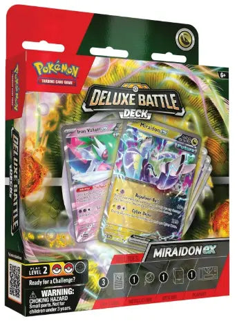 The Pokémon TCG: Deluxe Battle Deck Miraidon ex