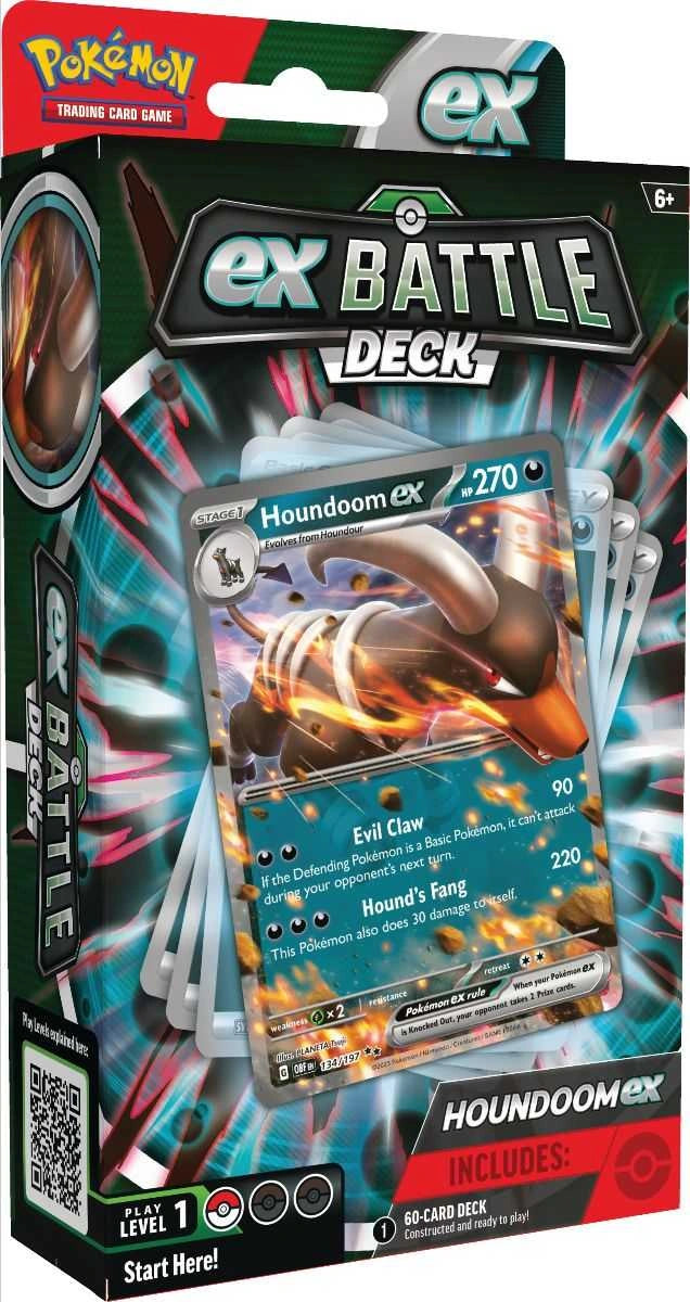 The Pokémon TCG: Houndoom ex Battle Deck