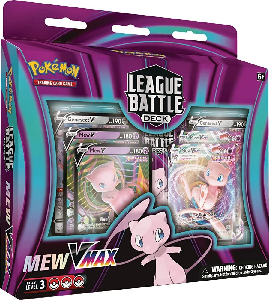 The Pokémon TCG: Mew VMAX League Battle Deck