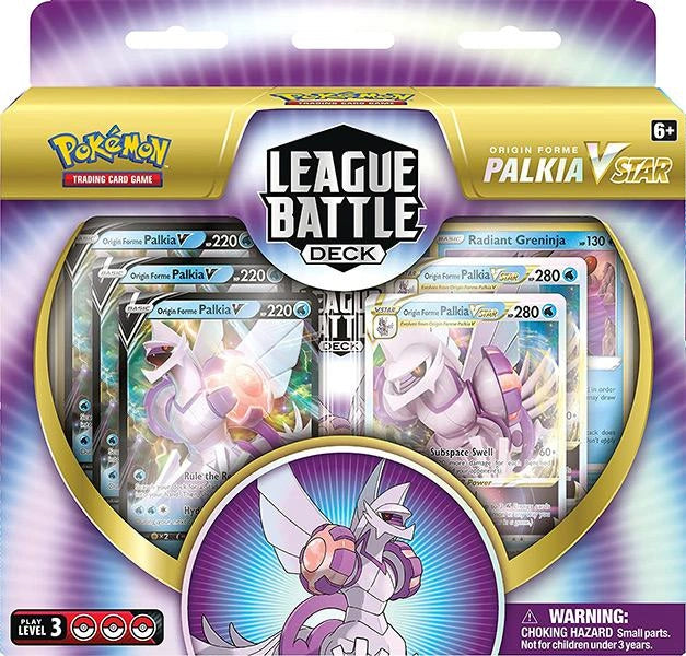 The Pokémon TCG: Palkia VStar League Battle Deck