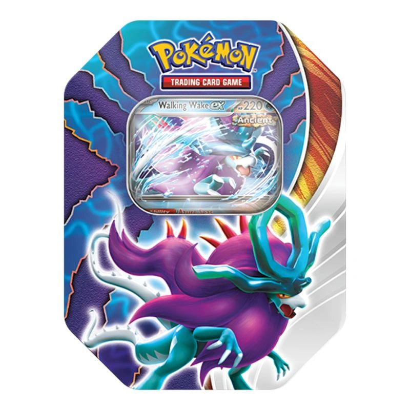 The Pokémon TCG: Paradox Clash Tin - Walking Wake ex