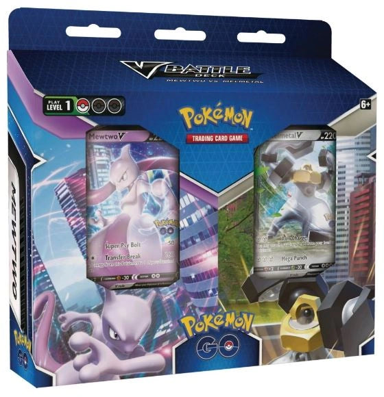 The Pokémon TCG: Pokémon GO V Battle Deck—Mewtwo vs. Melmetal