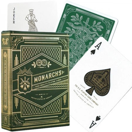 Theory11 Monarchs cards (Green)