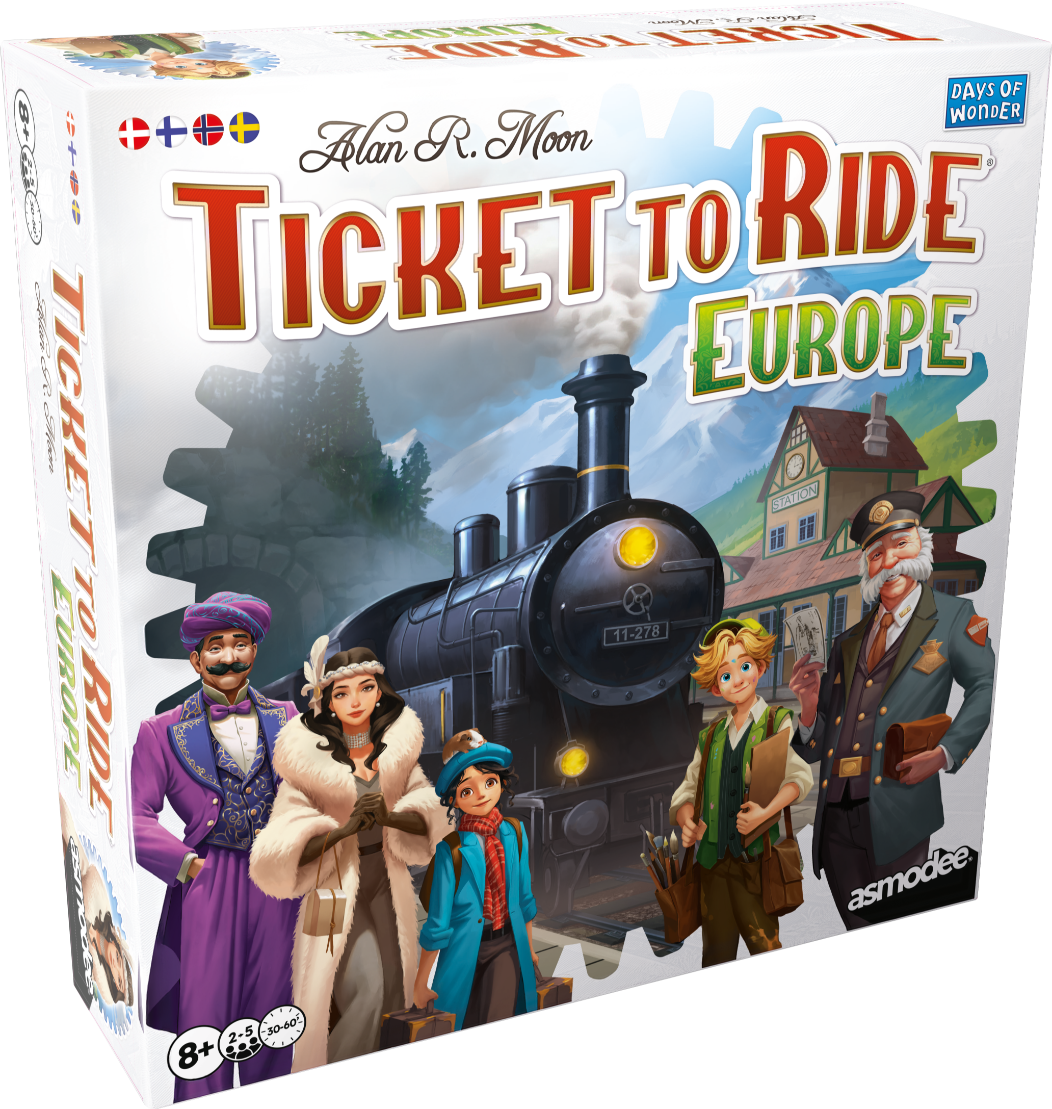 Ticket To Ride Europe (Sv) Refresh