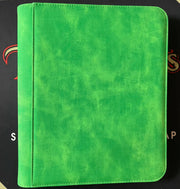 Toploader Zip Cardbinder 4-Pocket (112 cards) Green